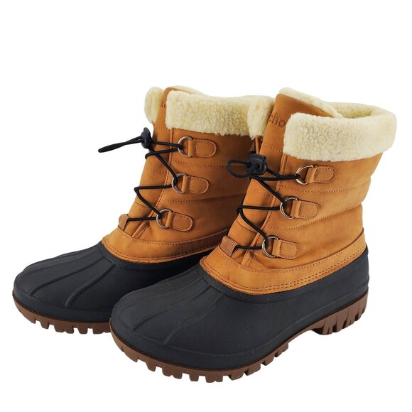CHOOKA Boots 6 Duck Waterproof Cold Weather Winter Snow Rain Shoes Shearling Fur - Picture 15 of 15